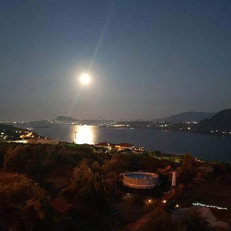 Souda Bay View With Private Pool Near Chania City Exteriér fotografie